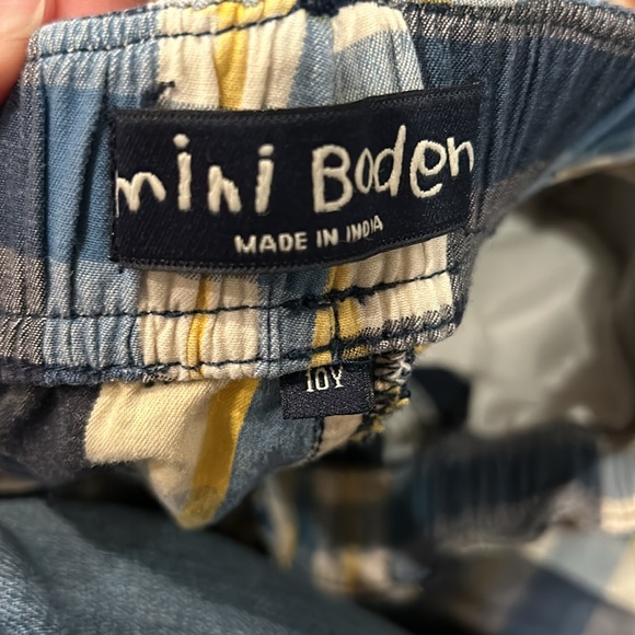 Mini Boden cargo pants plaid - Picture 2 of 2